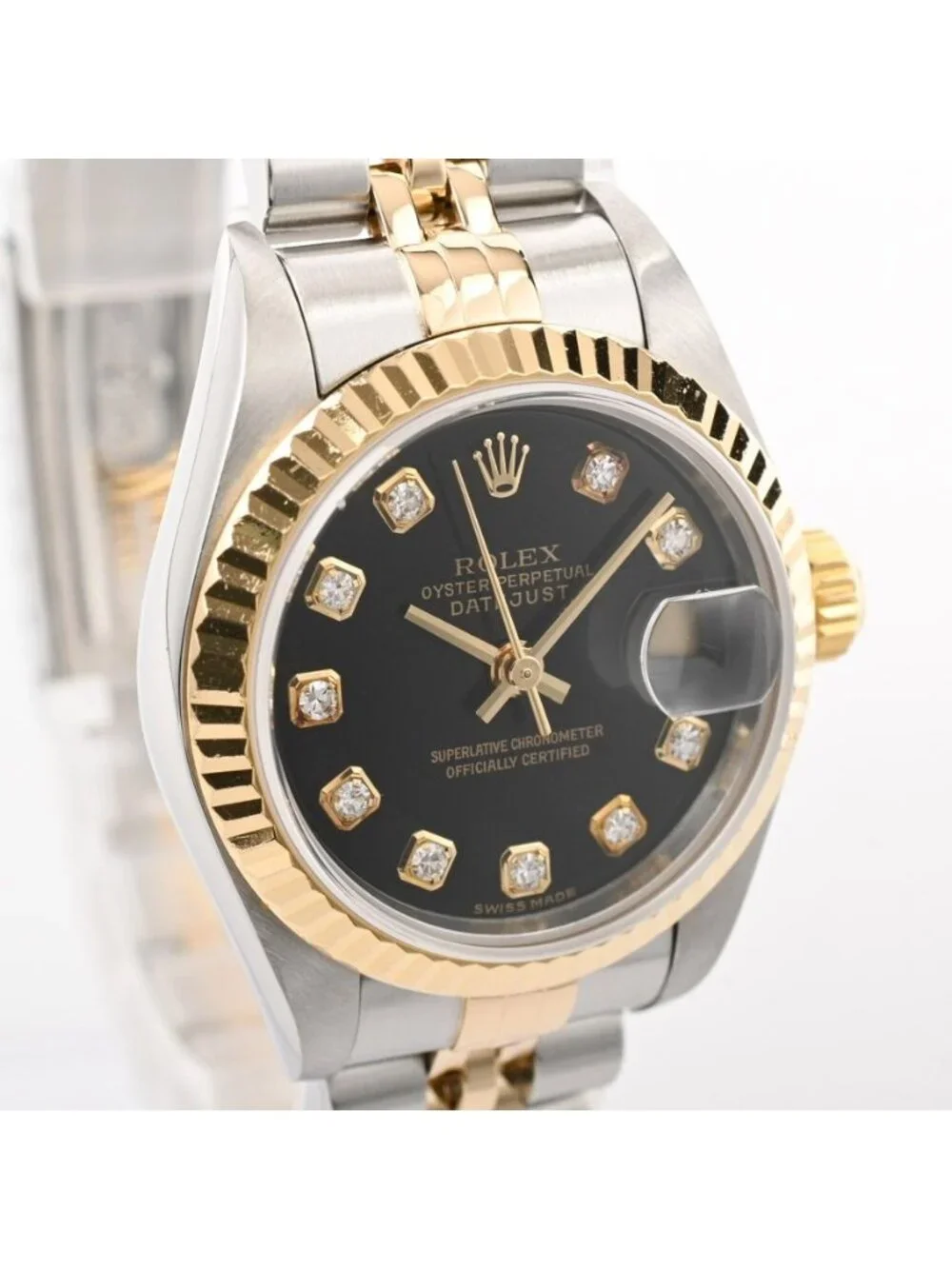 Rolex Watch Datejust Gold